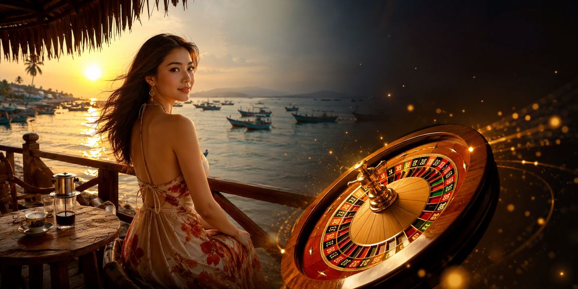 Người chơi nhận tiền thưởng cược thể thao tại khu nghỉ dưỡng Mũi Né